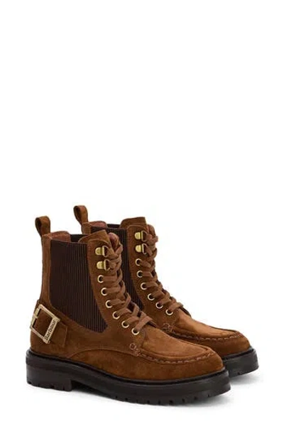 Barbour Leonie Hiking Boot In Brown