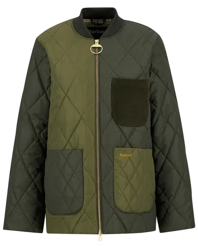 Barbour Leonie Womens Quilted Jacket In Green