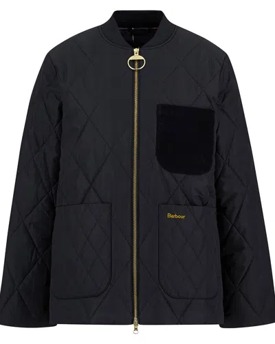 Barbour Leonie Womens Quilted Jacket In Black