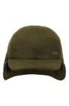 Barbour Lewis Trapper Hat In Olive Green