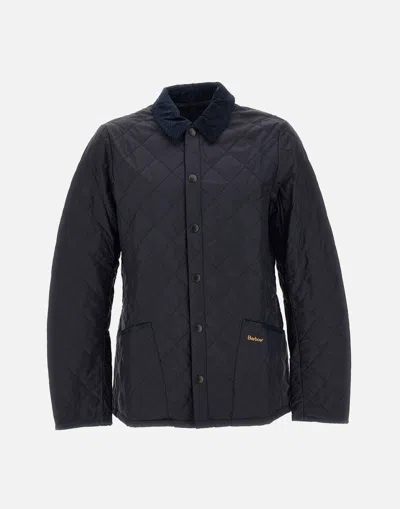 Barbour Heritage Liddesdale Quilted In Blue