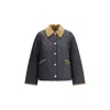 Barbour Liddesdale Cropped Icons Quilted Jacket In Gray