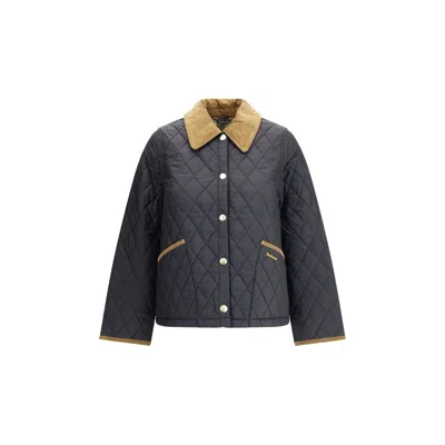 BARBOUR LIDDESDALE CROPPED ICONS QUILTED JACKET