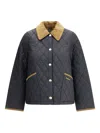 Barbour Liddesdale Quilted Jacket In Blue