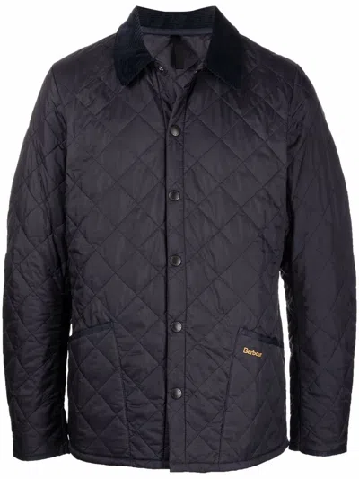 Barbour Liddesdale Quilted Jacket In Blue