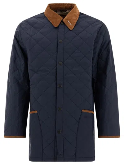 Barbour Liddesdale Jackets In Blue