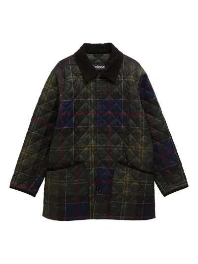 Barbour Liddesdale Quilted Jacket In Green