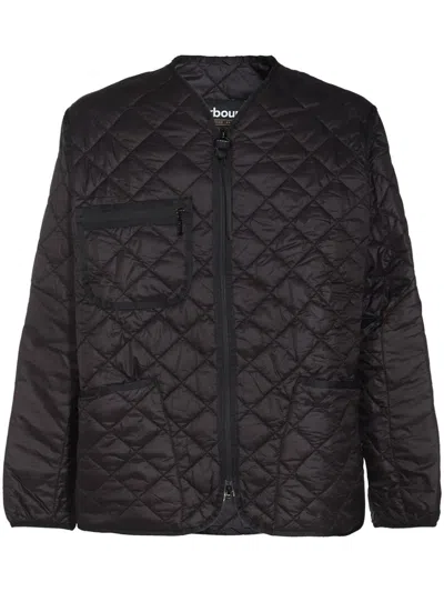Barbour Liddesdale Quilted Jacket In Black