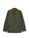 Barbour Liddesdale Quilted-pattern Jacket In Multi