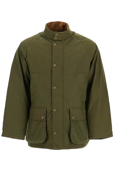 Barbour Padded Bedale Jacket In Green