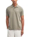 Barbour Mens Sports Polo Shirt In Dusty Green