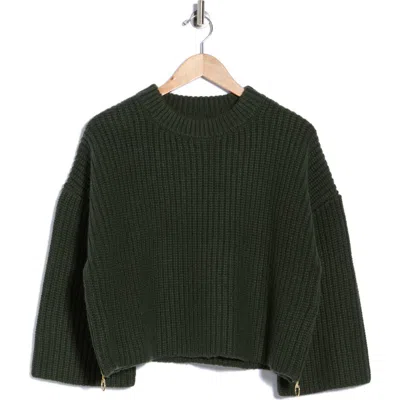 Barbour Lilian Wool Blend Sweater In Green