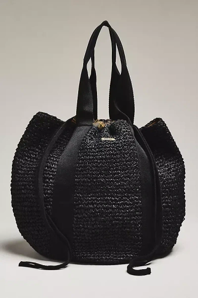 Barbour Lily Beach Tote In Black