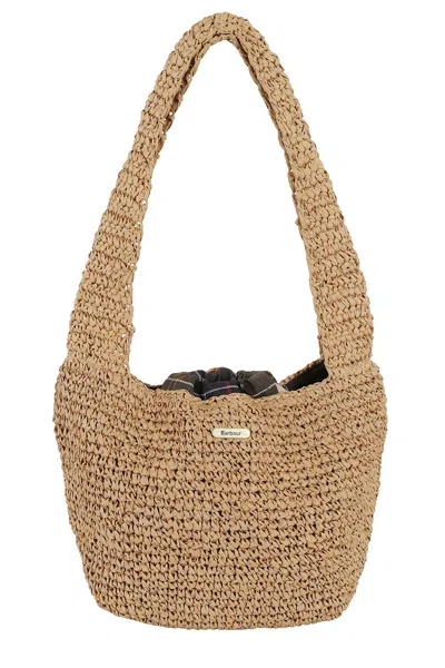 Barbour Lily Soft Tote Bag In Brown
