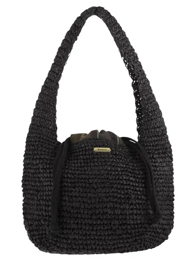 Barbour Lily Woven Tote Bag In Pattern