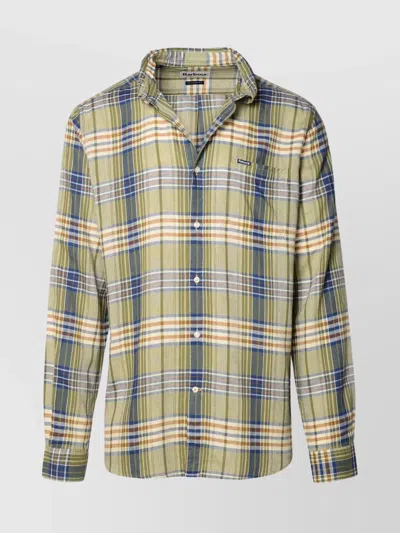 Barbour Laneskin Shirt In Green