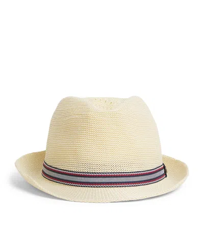 Barbour Linford Trilby Hat In White