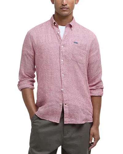 BARBOUR LINTON TAILORED FIT LONG SLEEVE BUTTON DOWN SHIRT
