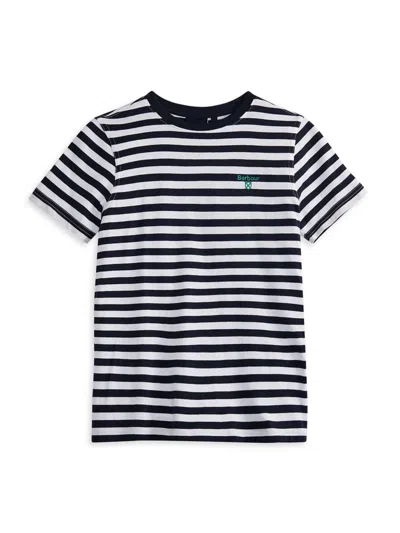 Barbour Kids' Little Boy's & Boy's Finley Stripe T-shirt In Navy