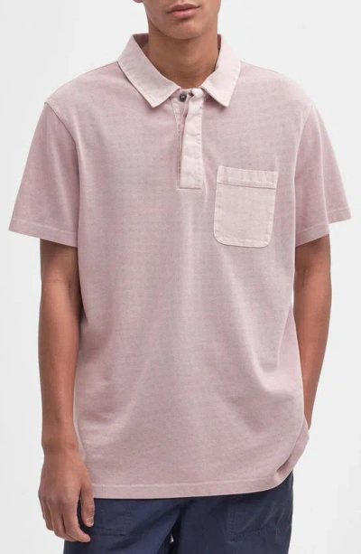 Barbour Liverton Polo In Pink