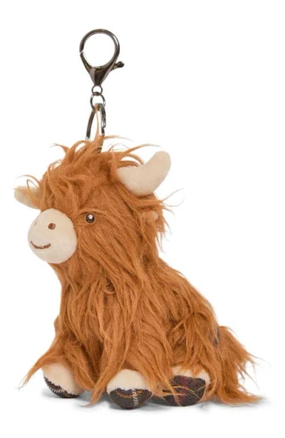 Barbour Animal Key Chain In Brown