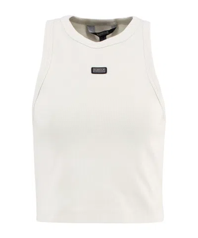 Barbour Logo Detail Vest In White