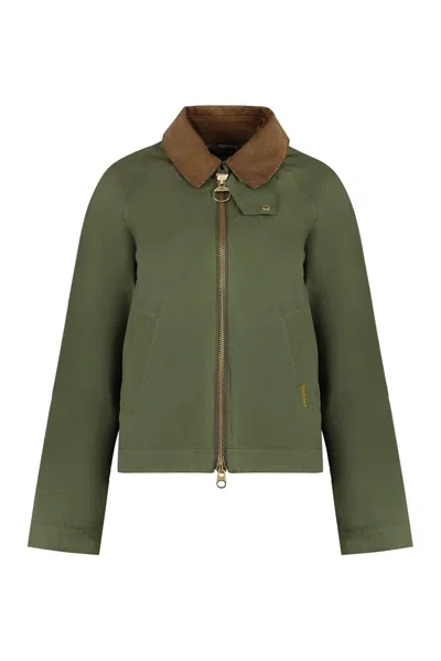 Barbour Logo Detailed Two In Green