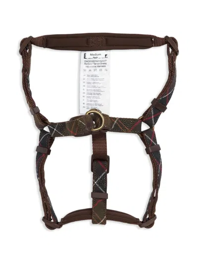 Barbour Logo Dog Harness In Brown