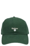 BARBOUR LOGO EMBROIDERED BASEBALL CAP