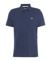 Barbour Short-sleeved Polo Shirt In Blue