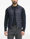 Barbour Logo-embroidered Crew-neck Sweater In Blue