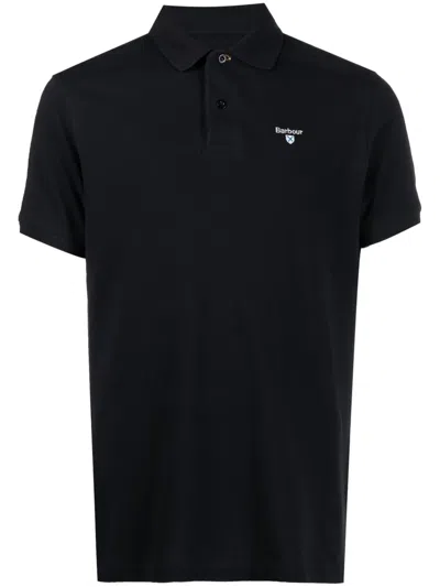 BARBOUR LOGO EMBROIDERED POLO SHIRT