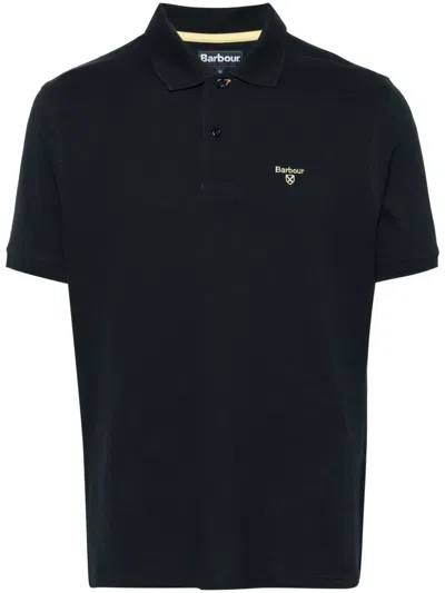 BARBOUR LOGO-EMBROIDERED POLO SHIRT