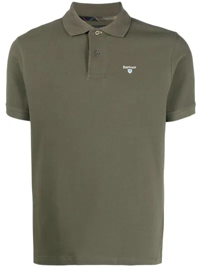 BARBOUR LOGO-EMBROIDERED POLO SHIRT