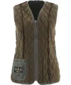 Barbour Logo Embroidered Reversible Gilet In Green