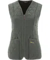 BARBOUR BARBOUR LOGO EMBROIDERED REVERSIBLE GILET