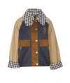 BARBOUR BARBOUR LOGO EMBROIDERED PANELLED JACKET