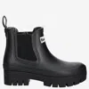 Barbour Halton Rubber Ankle Boots In Black