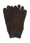 BARBOUR BARBOUR LOGO PATCH GLOVES