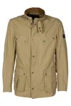 BARBOUR LOGO PATCH LONG-SLEEVED JACKET