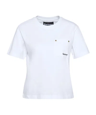 BARBOUR LOGO POCKET SHORT SLEEVE T-SHIRT