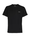 Barbour Logo Printed Crewneck T-shirt In Black