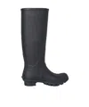 Barbour Logo Tall Rain Boots In Blue
