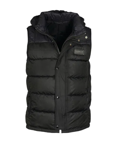 Barbour Logo Vest In Black
