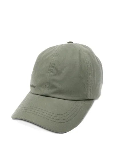 Barbour Logo-detail Baseball Cap In Pink