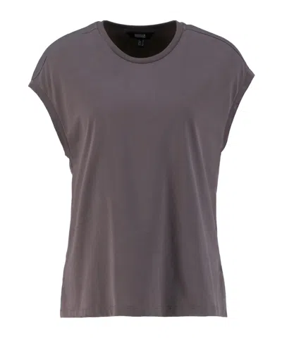 Barbour Logo-detail T-shirt In Gray