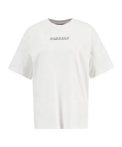 Barbour Logo-detail T-shirt In White
