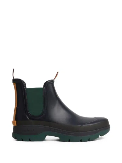 Barbour Logo-patch Classic Chelsea Boots In Multi