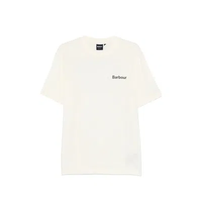 BARBOUR LOGO-PRINT T-SHIRT