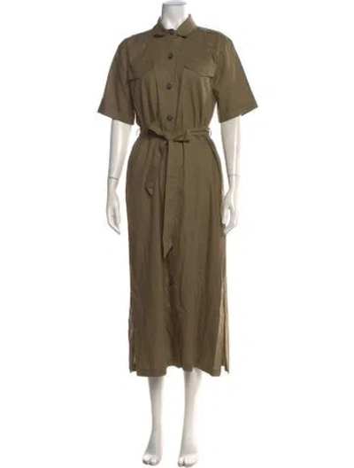 Pre-owned Barbour Long Dress In Multicolor